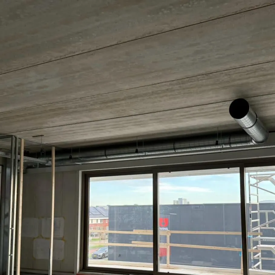Appartementen en woningbouw, uitgevoerd door De Ooievaar Luchttechniek