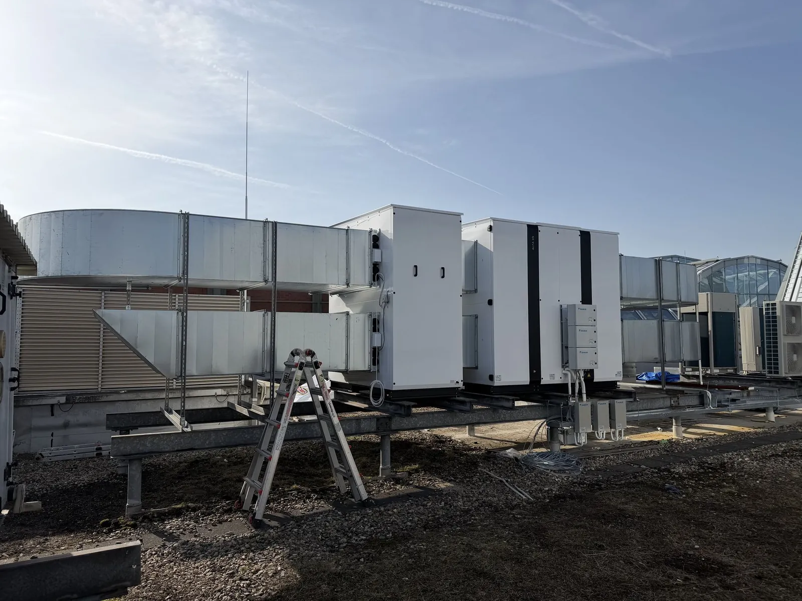 Materiaal en levering bij De Ooievaar Luchttechniek